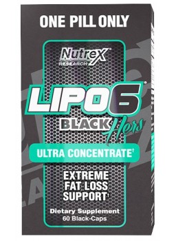 Nutrex Lipo-6 Black Hers Ultra Concentrate 