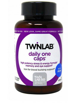 Twinlab Daily One caps with Iron