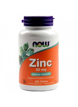 NOW Zinc Gluconate 50 мг.