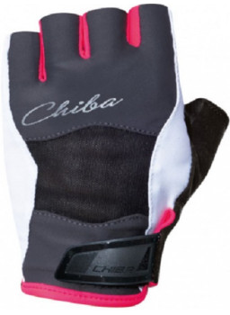 CHIBA Перчатки 40948 серо-розовый