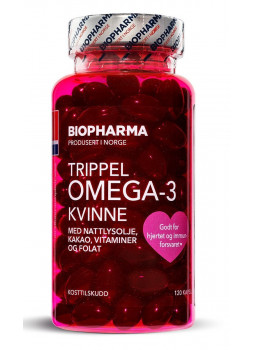 Biopharma Trippel Omega-3 K-2 
