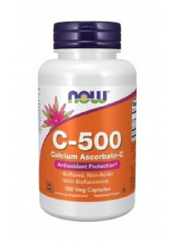 NOW C-500 calcium ascorbate-c