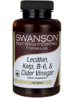 Swanson Lecitin,Kelp,B-6 & Cider Vinegar 
