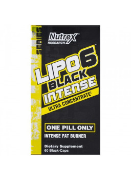 Nutrex Lipo 6 Black Intense 