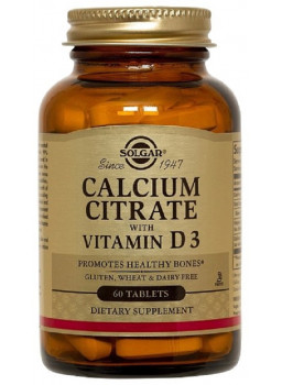 Solgar Calcium Citrate Vitamin D3