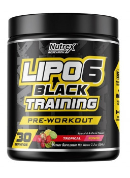 Nutrex Lipo6 Black Training 