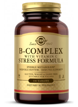 Solgar B-Complex wich Vitamin C Stress Formula 