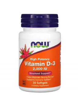 NOW Vitamin D-3 2000 