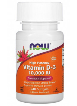NOW Vitamin D-3 10,000 IU 