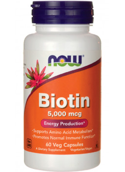 NOW Biotin 5.000 mcg 