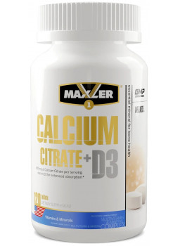 Maxler Calcium Citrate+D3