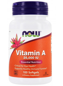 NOW Vitamin A 25.000