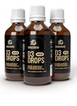 Grassberg Drops Vitamin D3 400 IU