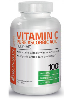 Bronson Vitamin C pure Ascorbic Acid 