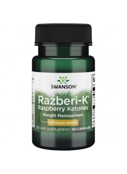 Swanson Diet Razberi-K 100 mg 