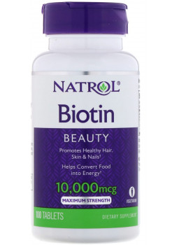Natrol Biotin 10.000 mcg.