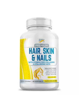 Proper Vit Hair Skin and Nails with Hydrolyzed Collagen and Hyaluronic Acid 