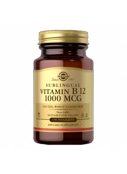 Solgar Sublingual Vitamin B12 1000 mcg