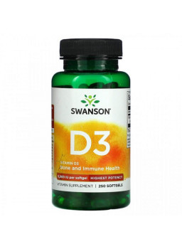 Swanson Vitamin D3 5000 МЕ