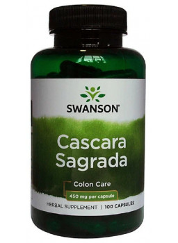 Swanson Cascara Sagrada 450 mg 