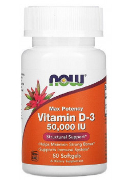 NOW Vitamin D-3 50,000 