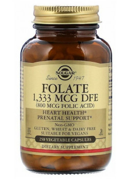 Solgar Folic Acid 800 mcg 