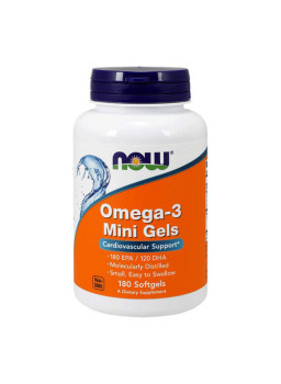 NOW Omega-3 mini Gels 