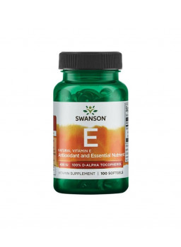 Swanson Vitamin E Natural 400IU 