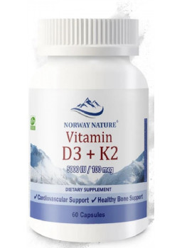 Norway Nature Vitamin D3+K2