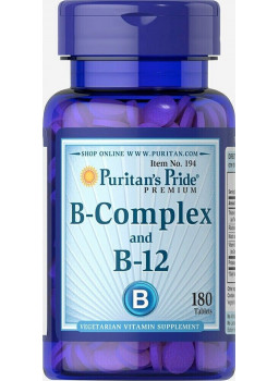 Puritan`s Pride Vitamin B-Complex And Vitamin B-12