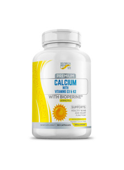 Proper Vit Calcium+Vitamins D3+K2+Bioperine 200 mg