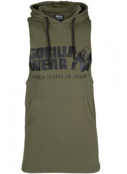 Gorilla Wear Безрукавка с капюшоном Rogers GW-90127 хаки