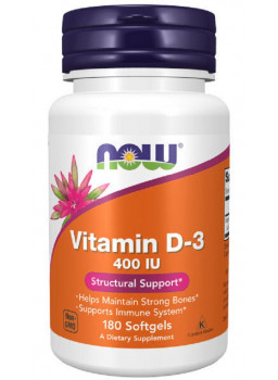 NOW Vitamin D-3 400IU 