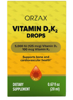 Orzax Vitamin D3+К2