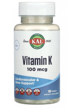 KAL Vitamin K 100 mcg. 