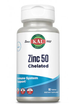 KAL Zinc 50 Chelated 50 mg