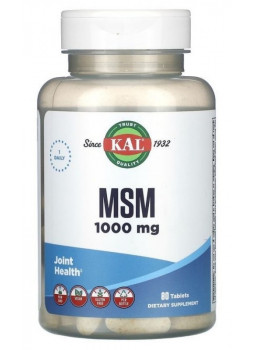 KAL MSM 1000 mg. 